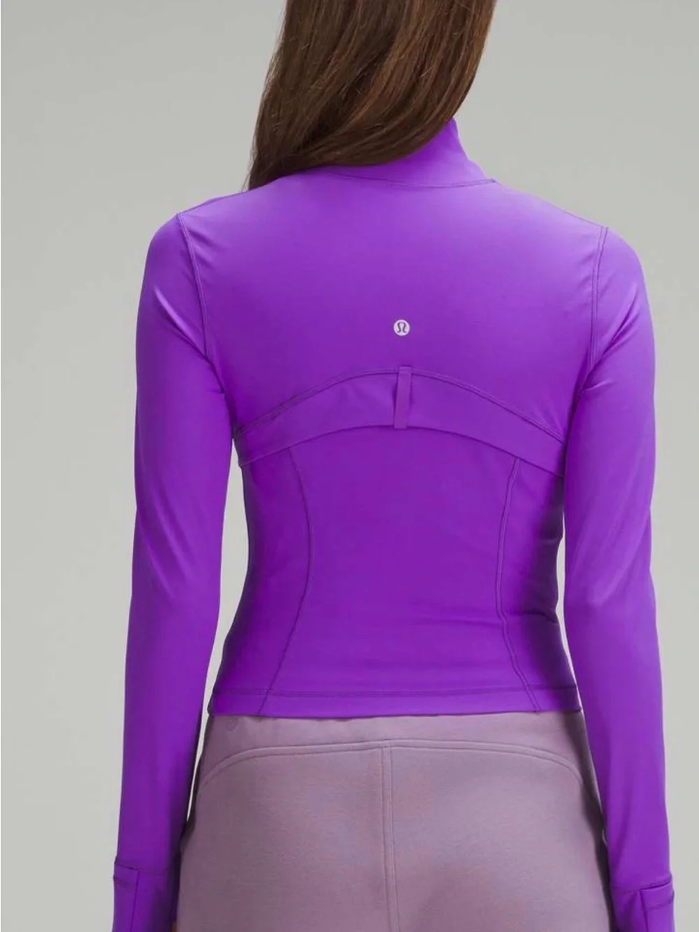 Lululemon cropped define jacket Atomic Purple RARE NWT 6